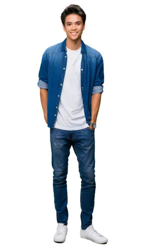 Hamill Telanjang, male, young adult, slender build, messy black hair, sharp facial features, brown eyes, subtle smile, casual wear, white shirt, dark blue jeans, sneakers, relaxed posture, leaning aga