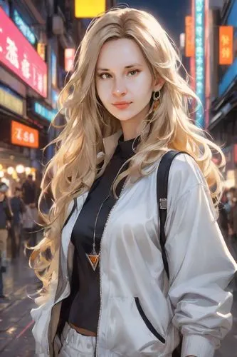 edea,ann,kolin,blonde woman,cool blonde,torv,Digital Art,Anime