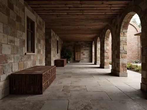 cloister,cloisters,inside courtyard,courtyards,courtyard,patio,undercroft,quadrangle,refectory,porticos,corridor,patios,arcaded,cloistered,colonnades,hallway,colonnade,breezeway,parador,entry path