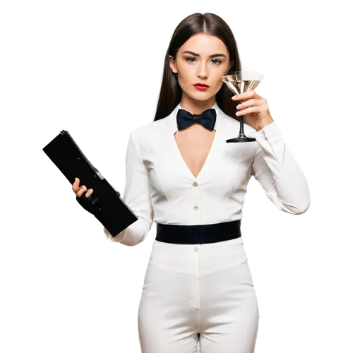 James Bond, 007, masculine, black tuxedo, white dress shirt, black bow tie, sophisticated hairstyle, confident posture, holding martini glass, Walther PPK pistol, urban night background, dramatic ligh