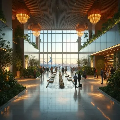 seatac,mco,renderings,wintergarden,concourse,changi,the airport terminal,yorkdale,atriums,dulles,tysons,3d rendering,metrotown,worldport,aeroport,woodfield,atrium,alderwood,render,iah,Photography,General,Realistic