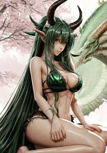 dragon li,green dragon,dragon of earth,anahata,tiki,rusalka,fae,medusa gorgon,medusa,dryad,wyrm,nine-tailed,forest dragon,gonepteryx cleopatra,green snake,lacerta,fantasy picture,patrol,yulan magnolia