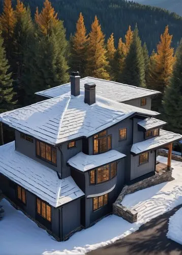 snow roof,chalet,winter house,house in the mountains,3d rendering,house in mountains,snow house,render,ski resort,the cabin in the mountains,ski facility,chalets,alpine style,log cabin,forest house,mountain hut,inverted cottage,jahorina,avalanche protection,mountain huts,Photography,Black and white photography,Black and White Photography 11