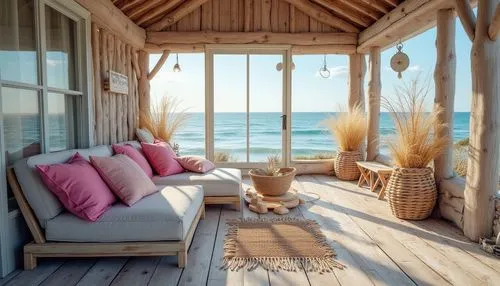 beach hut,porch swing,beach house,wood and beach,front porch,beach furniture,oceanfront,beach huts,summer house,summerhouse,beachhouse,summer cottage,sunroom,beachfront,seaside view,porch,seaside country,wooden decking,deckchair,dream beach,Photography,General,Realistic