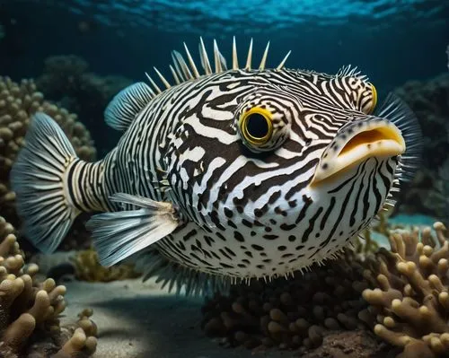 puffer fish,pufferfish,butterfly fish,butterflyfish,triggerfish,blowfish,Photography,General,Fantasy