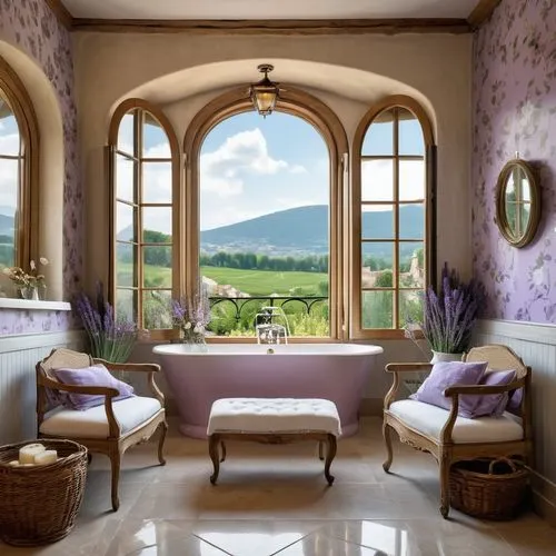 luxury bathroom,bath room,tuscan,tuscany,french windows,provence,Photography,General,Realistic