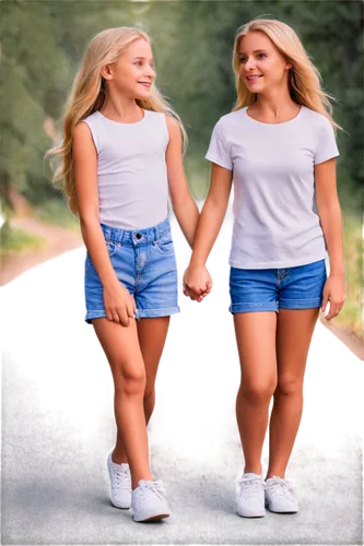 little girls walking,minimis,two girls,little girls,sista,granddaughters,wlw,derivable,olsens,children girls,schwester,nieces,samo,childrenswear,little angels,children's photo shoot,jeans background,stepgrandchildren,image editing,children jump rope,Conceptual Art,Fantasy,Fantasy 14