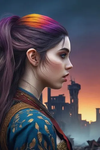 mulan,dusk background,fantasy portrait,fantasy art,violet head elf,world digital painting,fantasy picture,female warrior,heroic fantasy,portrait background,sci fiction illustration,game illustration,rapunzel,oriental princess,fantasy woman,sterntaler,mystical portrait of a girl,full hd wallpaper,athena,cg artwork,Photography,Artistic Photography,Artistic Photography 12