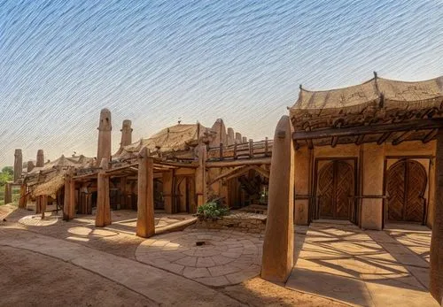 caravanserai,ibn tulun,ancient city,ibn-tulun-mosque,karnak,qasr al watan,turpan,chinese architecture,egyptian temple,caravansary,xinjiang,asian architecture,quasr al-kharana,jaisalmer,alabaster mosque,chinese temple,360 ° panorama,royal tombs,marrakesh,shahe fen,Architecture,General,African Tradition,West African Granary