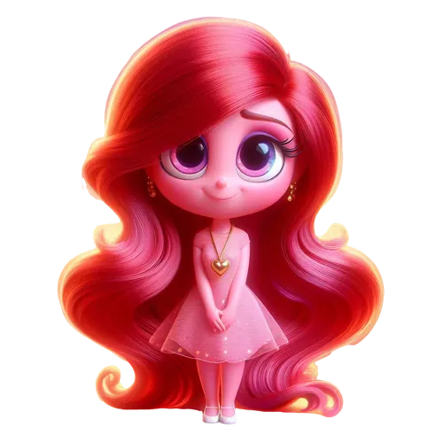 redhead doll,pinkie,minirose,ponk,rosa ' the fairy,rosa 'the fairy,dollfus,ariel,arial,euphemia,blossman,anabelle,female doll,chibi girl,princess sofia,doll figure,eloise,cute cartoon character,rapunzel,clay doll