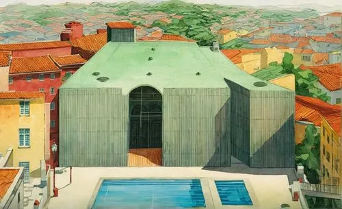 render it like it was an oil painting,chirico,suaudeau,ofili,dufy,favaro,dubrovnik,nodame,dubrovnik city,studio ghibli,chomet,foujita,hockney,bastide,lelievre,maisons,gobelin,bluemner,rousillon,luppi,