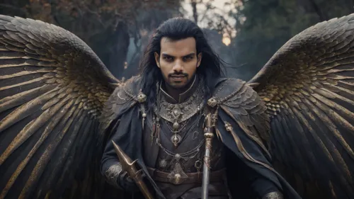 the archangel,archangel,black angel,dark angel,daemon,lucifer,uriel,angel of death,thorin,black raven,death angel,corvus,fallen angel,king of the ravens,athos,alaunt,black crow,elvan,heroic fantasy,artus