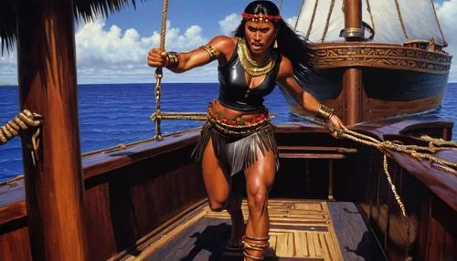 hinemoa,austronesian,osceola,tangaroa,polynesians,austronesians,Illustration,American Style,American Style 07