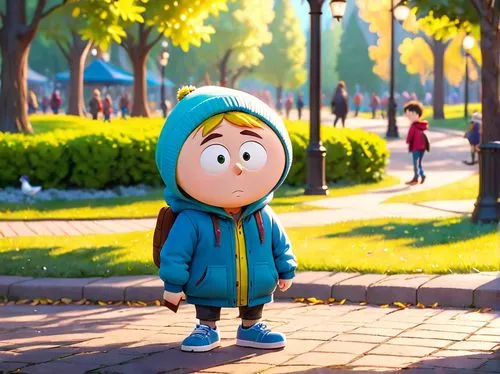 cute cartoon character,agnes,cute cartoon image,animated cartoon,character animation,cartoon character,child in park,peanuts,parka,a pedestrian,stroll,disney character,main character,timothy,raincoat,cartoon forest,hoodie,bob,autumn walk,dipper,Anime,Anime,Cartoon