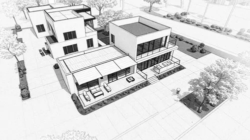 sketchup,revit,house drawing,3d rendering,passivhaus,residential house,Design Sketch,Design Sketch,Detailed Outline