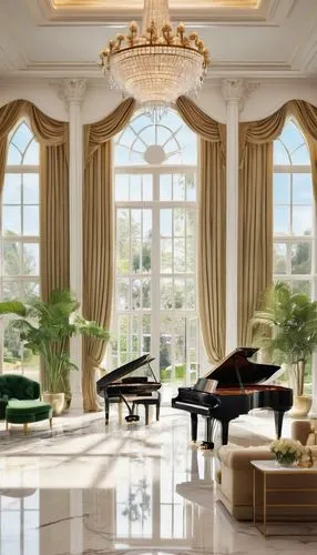 grand piano,luxury home interior,the piano,steinway,cochere,luxury hotel,concerto for piano,great room,ballrooms,conservatory,play piano,neoclassical,steinways,rosecliff,conservatories,gleneagles hotel,sunroom,luxury property,piano bar,ivories,Unique,3D,Garage Kits