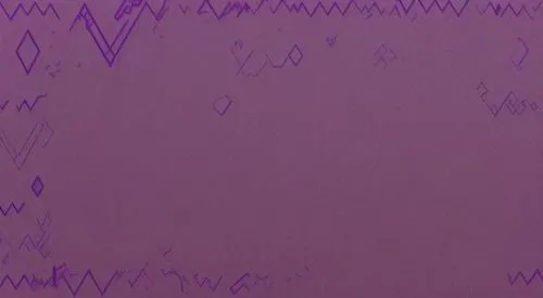 The image shows a collection of various shapes and lines on a purple background. You can see triangles, circles, zigzag lines, straight lines and what appear to be letters or symbols scattered through