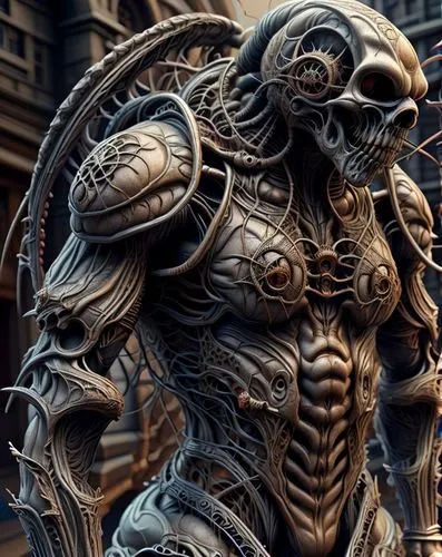 xenomorph,alien warrior,aamoth,prometheus,xenos,shravana,biomechanical,mandelbulb,chitauri,giger,scrap sculpture,darksiders,ravana,avp,calamian,xeno,png sculpture,lictor,mahadeva,yoshimitsu