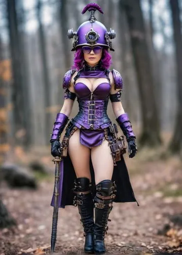 viola,huntress,malva,female warrior,fantasy warrior,violet,3d figure,kotobukiya,purple rizantém,raven,female doll,raven sculpture,fantasy woman,violet head elf,cosplay image,veil purple,doll figure,la violetta,game figure,actionfigure,Unique,3D,Panoramic