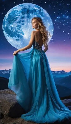 blue moon rose,fantasy picture,celtic woman,blue enchantress,blue moon,moon and star background,queen of the night,cinderella,mermaid background,fantasy woman,fantasy art,moonlit night,herfstanemoon,aurora,zodiac sign libra,blue rose,fantasia,rapunzel,horoscope libra,azure,Photography,General,Realistic