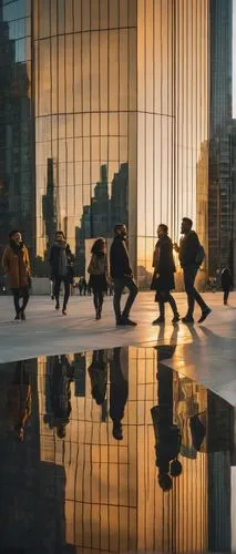 lexcorp,lubezki,oscorp,nycb,1 wtc,safdie,wtc,people walking,forsythe,ground zero,watchmen,cinerama,wall street,dystopian,choreographically,equitable,glass wall,skating rink,shufflers,juilliard,Illustration,Abstract Fantasy,Abstract Fantasy 05