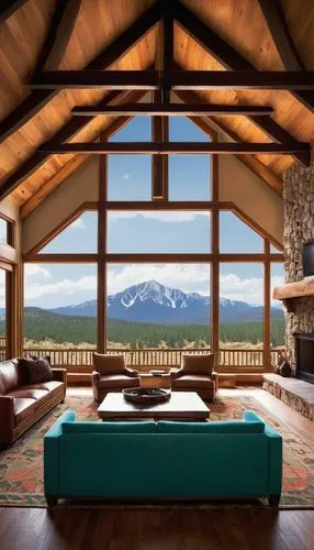 the cabin in the mountains,house in the mountains,alpine style,house in mountains,roof landscape,log home,chalet,wooden beams,beautiful home,sunroom,log cabin,wood window,wooden roof,wooden windows,great room,living room,livingroom,windows wallpaper,loft,snow house,Conceptual Art,Sci-Fi,Sci-Fi 16