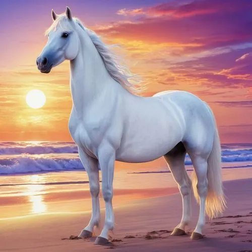 albino horse,a white horse,unicorn background,arabian horse,white horses,pegasys,dream horse,lipizzan,colorful horse,white horse,equidae,unicorn art,equine,pegaso,painted horse,pegasi,unicorn,arabian horses,horseland,belgian horse,Illustration,Realistic Fantasy,Realistic Fantasy 20