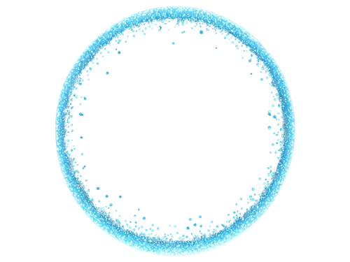 Blue sparkle, PNG transparent background, solo, close-up, shimmering effect, sparkling particles, circular shape, glowing center, soft focus, bokeh lights, pastel blue color tone, high contrast, 3D il