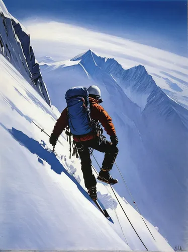 ski mountaineering,ski touring,aiguille du midi,alpine climbing,alpine skiing,breithorn,cable skiing,ortler,ortler winter,piste,ski equipment,säntis,schilthorn,mountaineer,skier,mountaineering,crampons,arête,alpine crossing,alpine route,Illustration,Black and White,Black and White 17