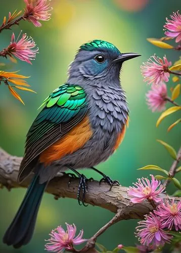 colorful birds,beautiful bird,spring bird,nature bird,bird flower,song bird,flower and bird illustration,tufted beautiful,meadow bird,green-tailed emerald,white-crowned,tropical bird,humming birds,an ornamental bird,asian bird,ornamental bird,garden bird,passerine bird,passerine,humming-bird,Illustration,Children,Children 06