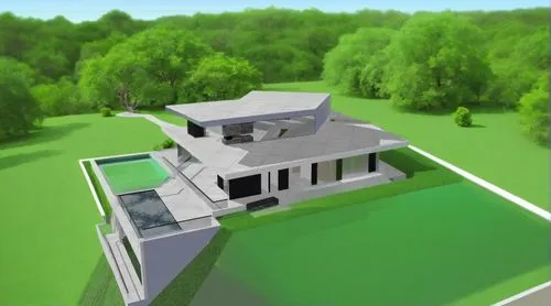 sketchup,3d rendering,modern house,passivhaus,house drawing,model house,mid century house,revit,3d rendered,inverted cottage,new england style house,residential house,house shape,grass roof,3d render,subdividing,aaaa,homebuilding,two story house,simrock