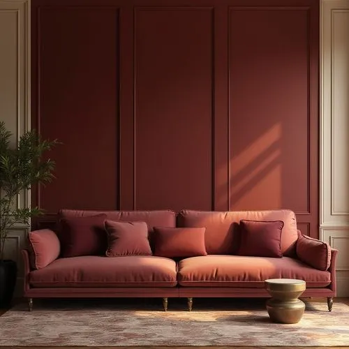 mahdavi,sofa set,minotti,sofa,settee,soft furniture,dark pink in colour,sofaer,zoffany,donghia,padauk,sofas,chaise lounge,marsala,danish furniture,maroon,ultrasuede,cassina,burgundy,furnishings,Photography,General,Realistic