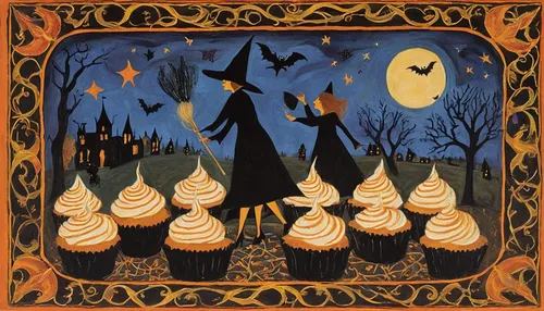 celebration of witches,halloween illustration,witches,halloween owls,halloween scene,halloween ghosts,halloween border,witches' hats,halloween witch,halloween poster,halloween pumpkins,halloween paper,pumpkin autumn,halloween pumpkin gifts,vintage halloween,halloween silhouettes,halloween background,autumn pumpkins,the witch,halloween icons,Art,Artistic Painting,Artistic Painting 47