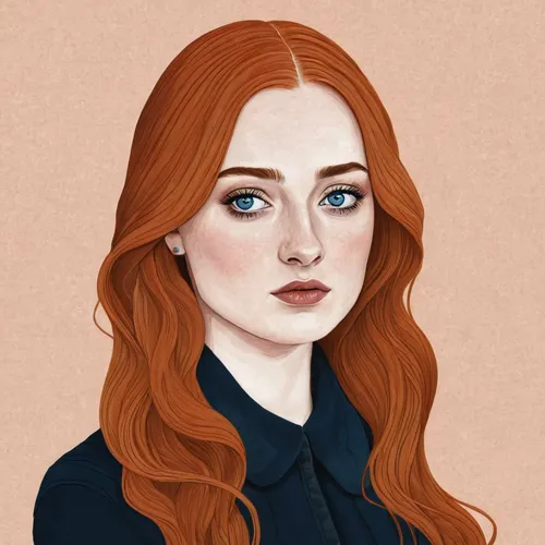 girl portrait,portrait of a girl,clary,vector illustration,digital illustration,rose drawing,red-haired,fantasy portrait,vector art,redhead doll,woman portrait,custom portrait,digital painting,orla,portrait of christi,rowan,mystical portrait of a girl,red head,digital drawing,portrait,Illustration,Abstract Fantasy,Abstract Fantasy 05