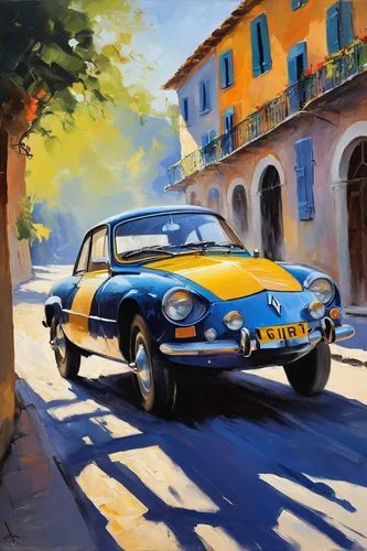 porsche 912,alpine a110,renault alpine,ferrari 275,ferrari 250,sunbeam alpine,porsche 356,triumph spitfire,karmann ghia,austin-healey sprite,jaguar xk,porsche 911,sunbeam tiger,porsche 550,ac cobra,triumph gt6,porsche 718,mg mgb,mg midget,jaguar e-type,Conceptual Art,Oil color,Oil Color 22