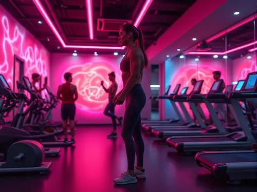 fitness room,fitness facility,fitness center,elitist gym,gym,technogym,sportsclub,gyms,sportcity,sportclub,leisure facility,jazzercise,gymnastics room,gym girl,sportif,gymnase,gimnasio,neon lights,lululemon,spor,Photography,General,Realistic