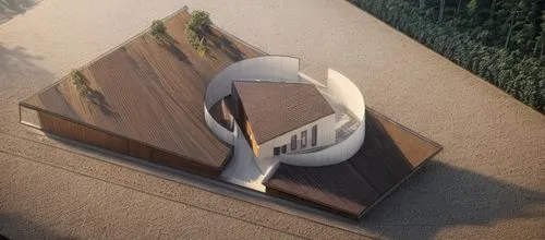 3d rendering,render,mobile sundial,helipad,wooden mockup,crown render,observation tower,sky space concept,halfpipe,3d render,folding roof,scale model,formwork,3d rendered,roof panels,flat roof,sun dial,sand board,observation deck,wood deck,Architecture,General,Nordic,Nordic Harmony