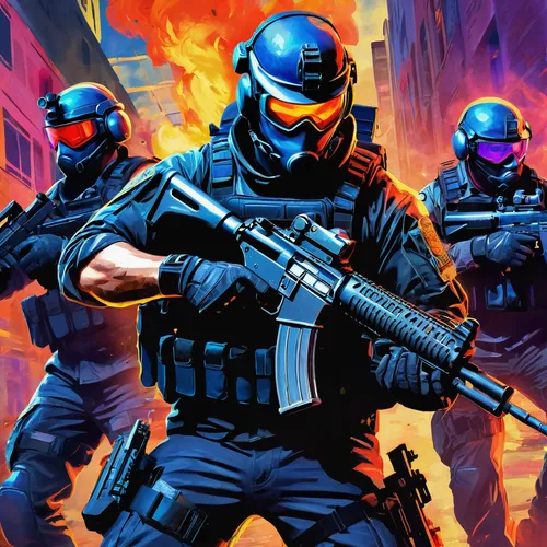 shooter game,swat,game illustration,wall,mobile video game vector background,infiltrator,free fire,android game,surival games 2,special forces,task force,strategy video game,game art,twitch logo,security concept,mercenary,twitch icon,action-adventure game,federal army,police force,Conceptual Art,Oil color,Oil Color 25