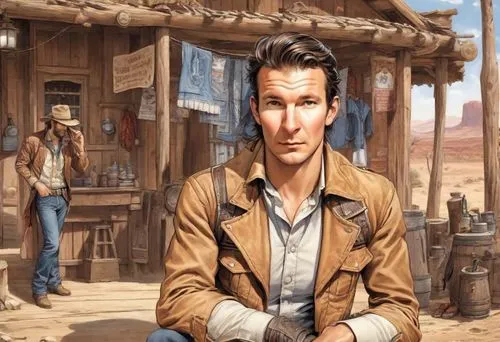 roxton,westerns,barkerville,bleszinski,pardner,deadlands,Digital Art,Comic