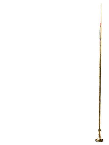 quarterstaff,berimbau,incense with stand,scepter,alphorn,trekking pole,flag staff,church instrument,microphone stand,ski pole,golden candlestick,erhu,shepherd's staff,pole,flag pole,percussion mallet,woodwind instrument accessory,wand gold,baluster,bowed instrument,Illustration,Retro,Retro 15