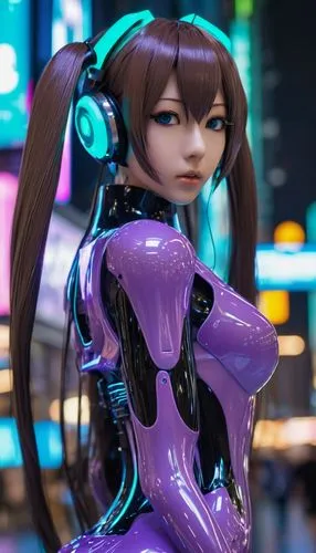 dva,kotobukiya,hatsune miku,juri,kasumi,cyberpunk,Conceptual Art,Sci-Fi,Sci-Fi 09