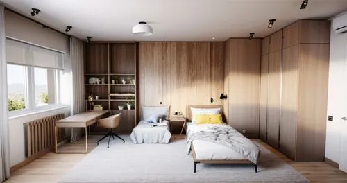 modern room,habitaciones,shared apartment,bedroom,bedrooms,render,Photography,General,Realistic