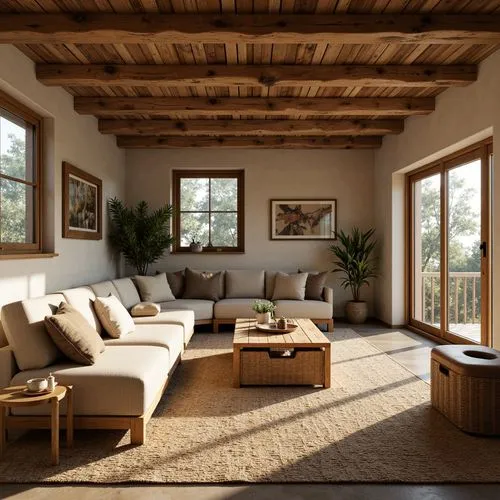 wooden beams,wooden windows,sunroom,home interior,living room,sitting room,livingroom,loft,natuzzi,contemporary decor,family room,wooden floor,interior decor,luxury home interior,rustic,interior design,interior modern design,rovere,interior decoration,3d rendering