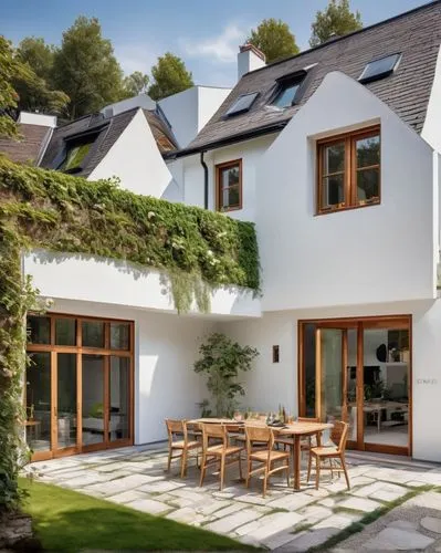 ballymaloe,passivhaus,slate roof,cohousing,vicarage,glickenhaus,landhaus,winkworth,adare,greenhaus,forteviot,immobilier,dunes house,lohaus,showhouse,immobilien,turf roof,exzenterhaus,thatch roofed hose,weatherboarded,Illustration,Black and White,Black and White 25