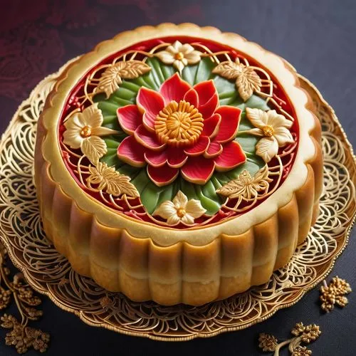 mandarin cake,moon cake,water chestnut cake,mooncake,mooncake festival,diwali sweets,cassata,torte,mooncakes,nian gao,gelatin dessert,dobos torte,thai dessert,water lily plate,mid-autumn festival,south asian sweets,indian sweets,bánh bao,japanese kuchenbaum,golden lotus flowers,Photography,General,Realistic