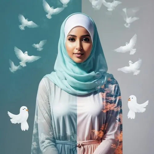 dove of peace,muslim woman,muslim background,doves of peace,hijaber,hijab,fatin,islamic girl,white bird,muslima,hijabs,peace dove,white dove,photo manipulation,nurfaizi,fairuz,iman,zaafaraniyah,ramadan background,fathia,Photography,Artistic Photography,Artistic Photography 07