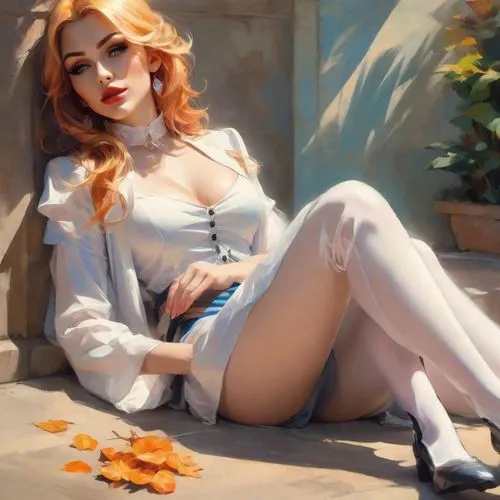 nami,fujiko,tropico,cinderella,triss,stefanovich,teela,megara,ekatarina,giovino,margairaz,vanderhorst,dazzler,romanoff,anastasiadis,peignoir,karavas,stilettos,pushkina,lili,Digital Art,Impressionism