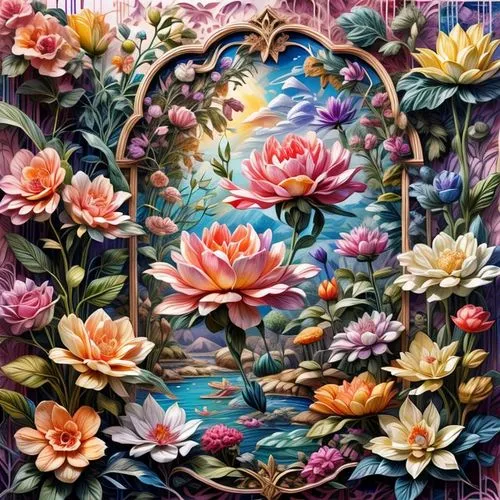 floral background,floral frame,floral border,flower painting,flower border frame,vintage embroidery