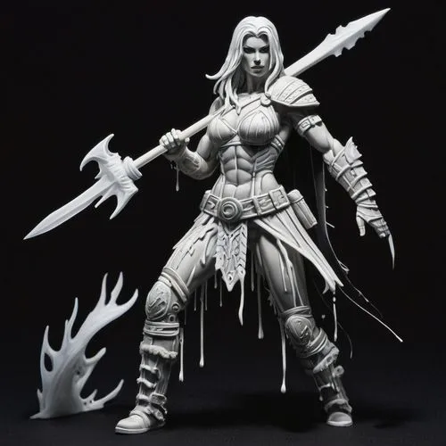 vax figure,jaina,drizzt,female warrior,sephiroth,malekith,krietor,elric,shadrake,nuada,kuja,nagash,sculli,githyanki,runemaster,gotrek,geralt,rojahn,3d figure,sveinn