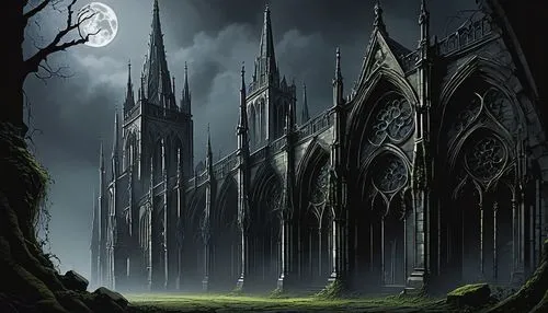 haunted cathedral,gothic church,ravenloft,necropolis,hall of the fallen,nidaros cathedral,cathedral,morgul,adelaar,the black church,castlevania,gothicus,moonsorrow,labyrinthian,black church,nacht,castle of the corvin,duomo,mausolea,waldgraves,Conceptual Art,Graffiti Art,Graffiti Art 12